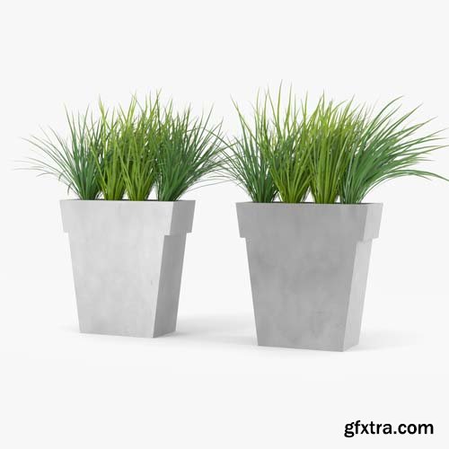 Cgtrader - IL VASO OUTDOOR PLANTER 3D model