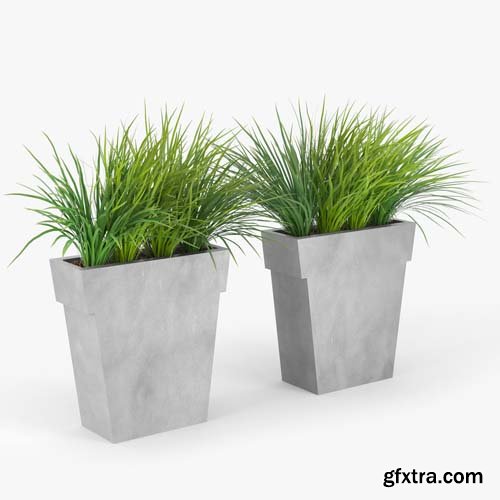 Cgtrader - IL VASO OUTDOOR PLANTER 3D model