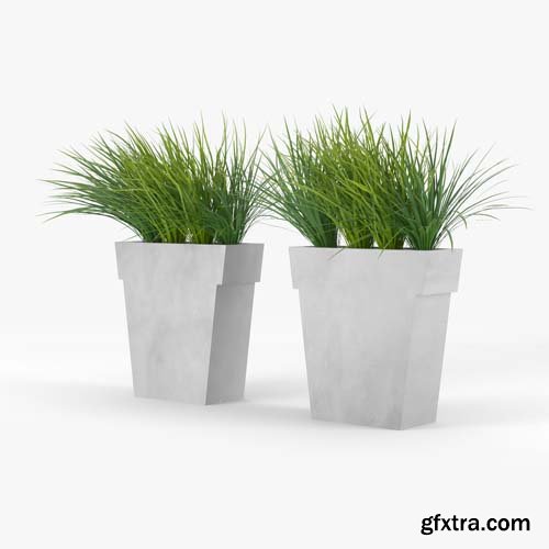 Cgtrader - IL VASO OUTDOOR PLANTER 3D model