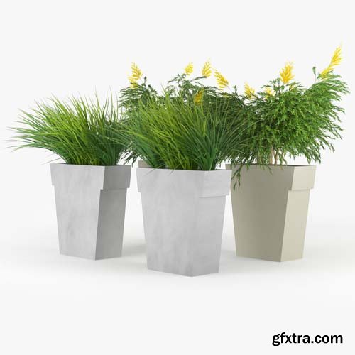 Cgtrader - IL VASO OUTDOOR PLANTER 3D model