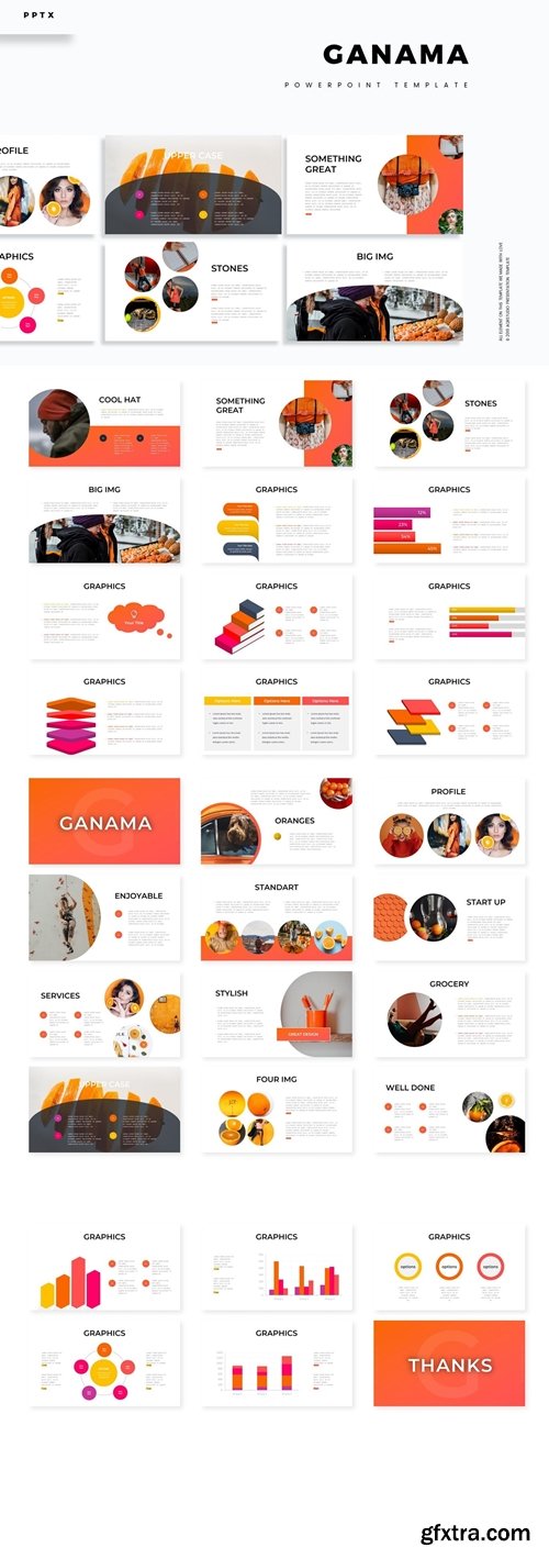 Ganama - Powerpoint, Keynote, Google Slides Templates