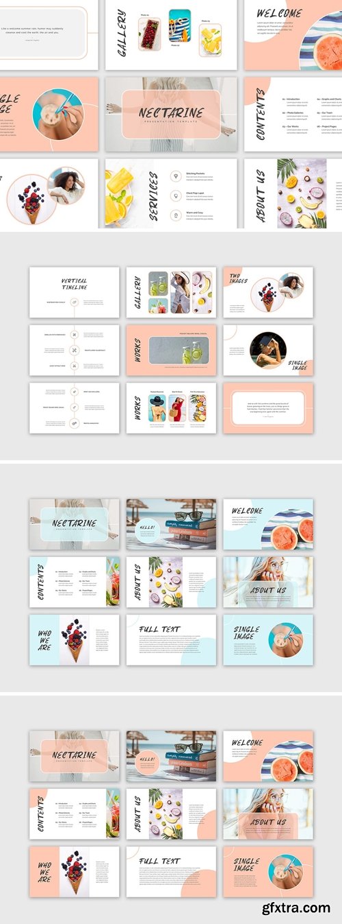 Nectarine Keynote Presentation Template