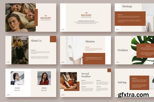 DELIGHT - Powerpoint and Keynote Template