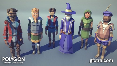 POLYGON - Fantasy Characters