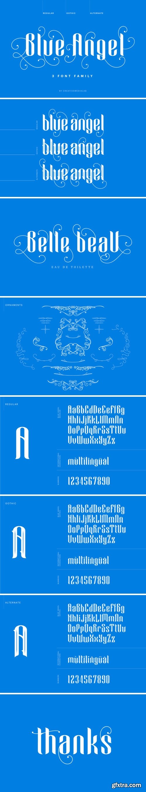 CM - Blue Angel Font 3680687