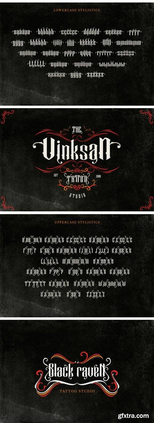 Black Cameo Font