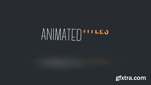 Pond5 - 25 Animated Titles In 4K Resolution - 090325283