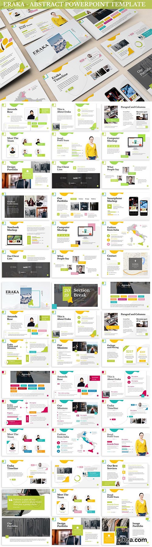 Eraka - Abstract Powerpoint Template