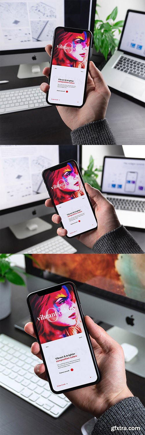 iPhone X Mockup Set