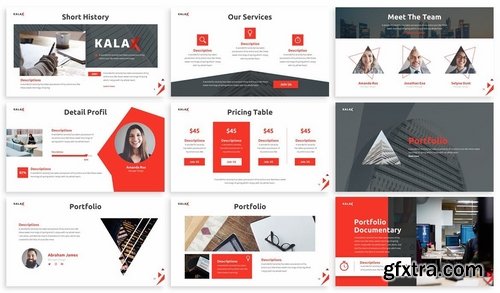 Kalax - Abstract Powerpoint Template