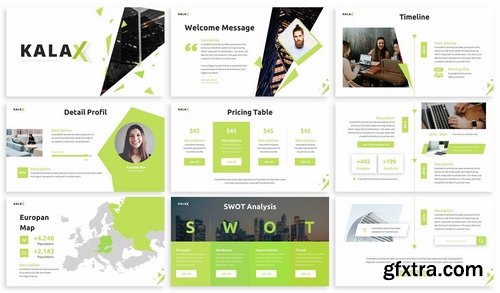 Kalax - Abstract Powerpoint Template