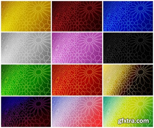 36 Floral Abstract Backgrounds