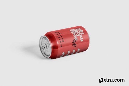 Tin Soda Can Mockups