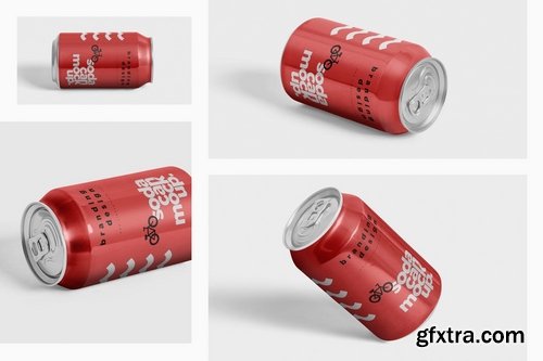 Tin Soda Can Mockups