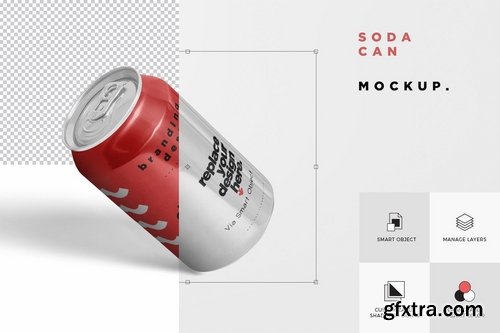 Tin Soda Can Mockups