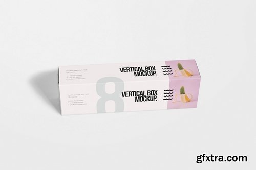 Vertical Box Mockups