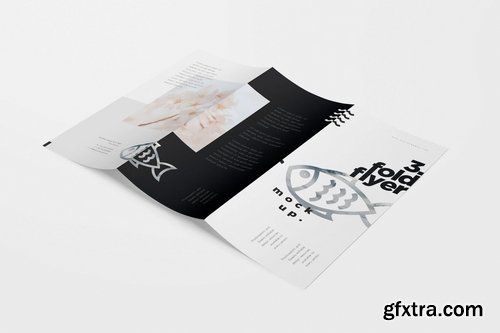 Tri-Fold Flyer Mockups