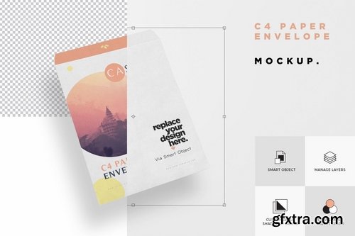 C4 Envelope Mockups