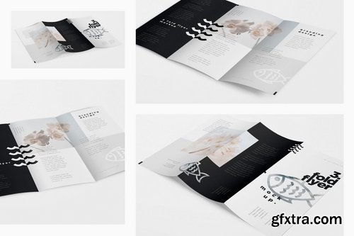 Tri-Fold Flyer Mockups