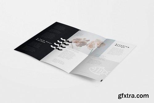 Tri-Fold Flyer Mockups