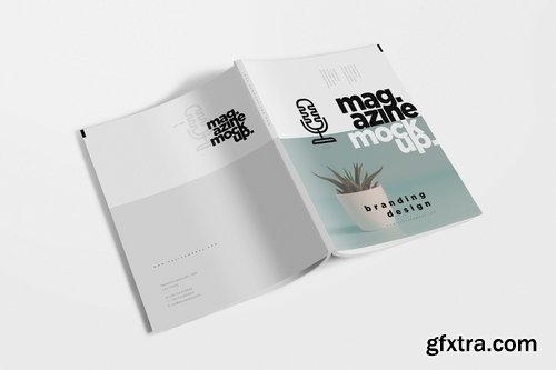 US Letter Size Magazine Mockups