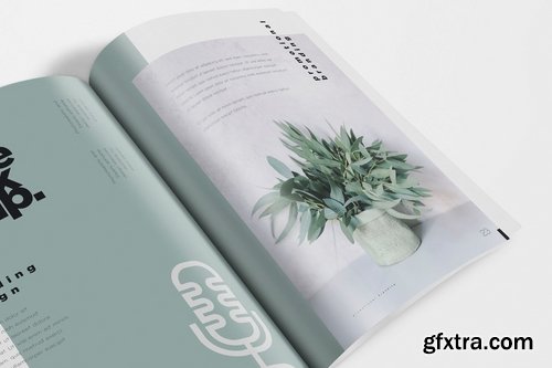 US Letter Size Magazine Mockups