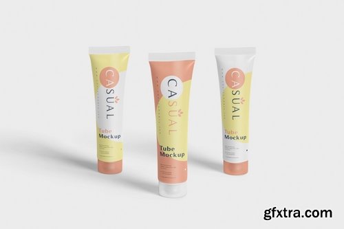 Tube Packaging Mockups