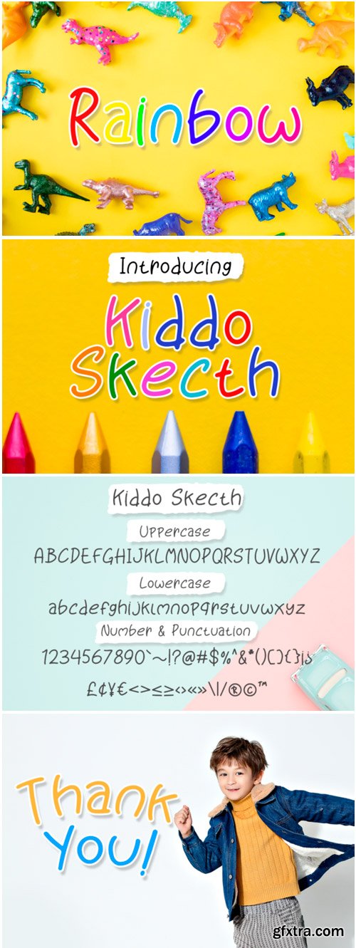 Kiddo Sketch Font