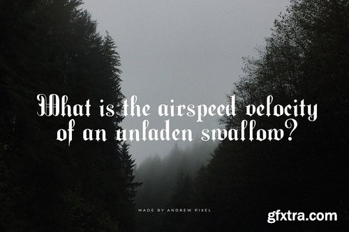 Darklands - A Blackletter Font