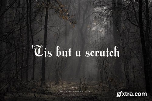 Darklands - A Blackletter Font