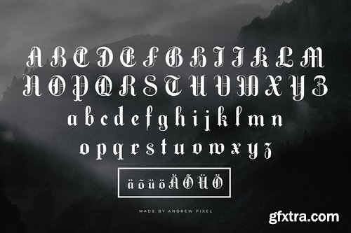 Darklands - A Blackletter Font