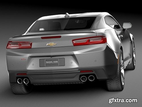 Chevrolet Camaro RS 2016 3D Model