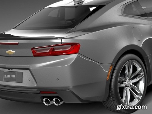 Chevrolet Camaro RS 2016 3D Model