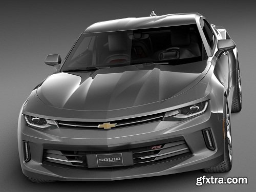 Chevrolet Camaro RS 2016 3D Model