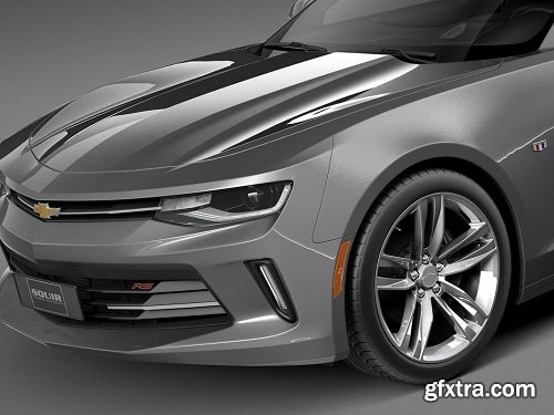 Chevrolet Camaro RS 2016 3D Model