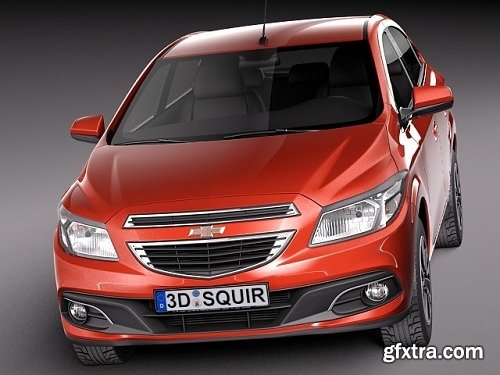 Chevrolet Onix 2013 3D Model