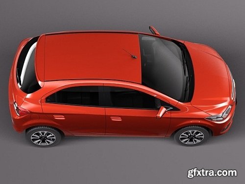 Chevrolet Onix 2013 3D Model