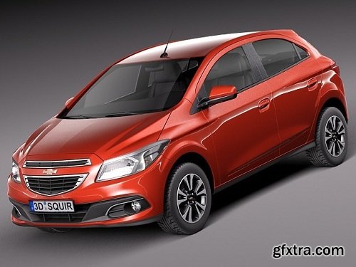 Chevrolet Onix 2013 3D Model