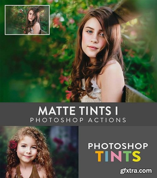 TINTS: Matte Tints I Photoshop Actions