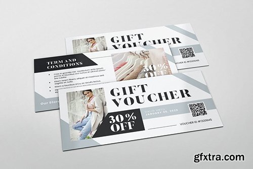 Fashion Boutique AI and PSD Gift Voucher