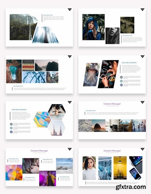 Bubble Powerpoint and Keynote Templates