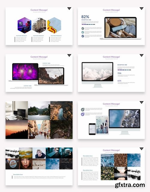 Bubble Powerpoint and Keynote Templates