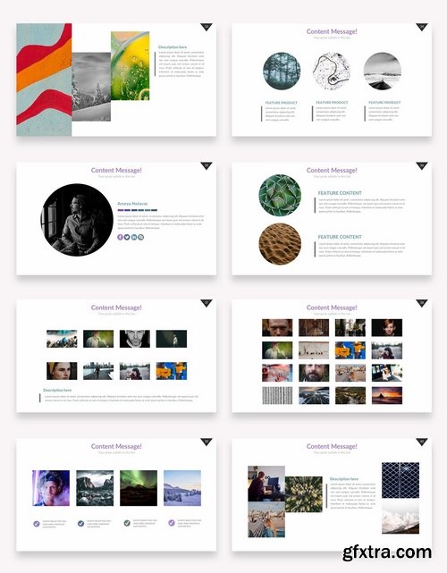 Bubble Powerpoint and Keynote Templates