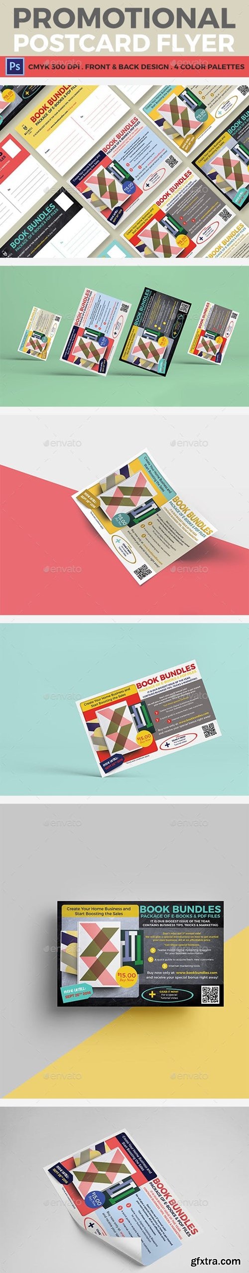 Graphicriver - Promotional Postcard Flyer 15618452