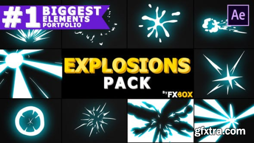 VideoHive Explosion Elements Pack | After Effects Template 23700767