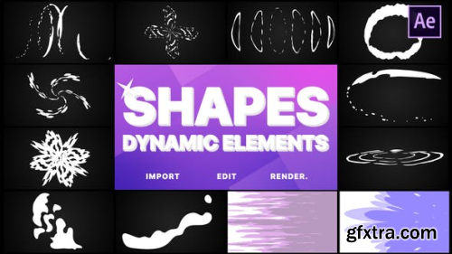 VideoHive Dynamic Shapes Pack | After Effects 23713375
