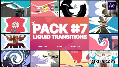 VideoHive Liquid Transitions Pack 07 | After Effects Template 23690637