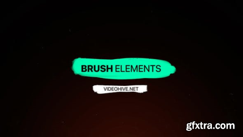 VideoHive Brush Elements 23717296