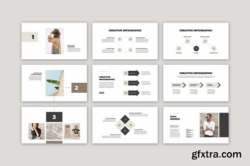 Noctua Minimal PowerPoint and Google Slides Presentation Templates