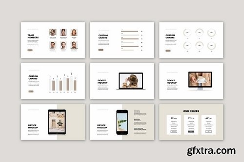 Noctua Minimal PowerPoint and Google Slides Presentation Templates